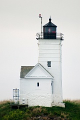 Two Bush Island Lighthouse Tower in Maine